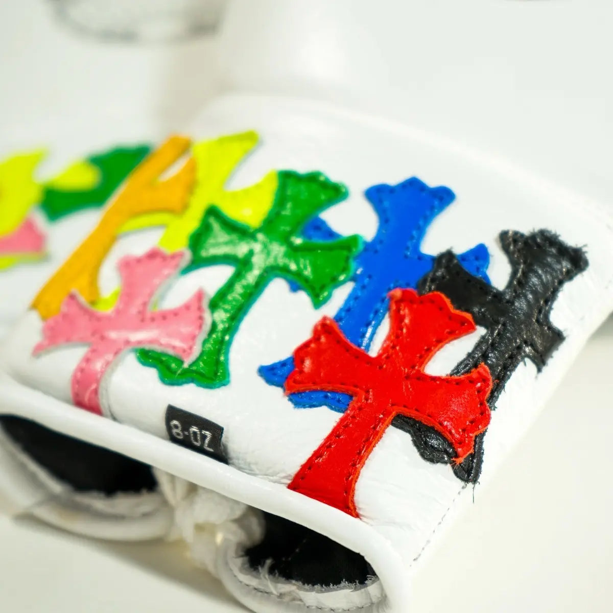 Scared Stitched Boxing Gloves